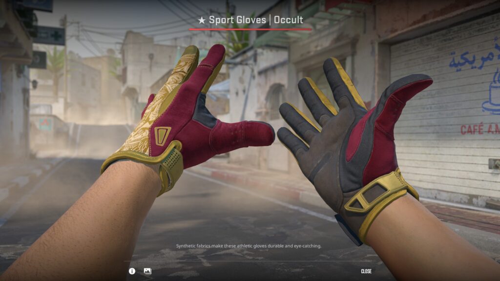 Sport Gloves Occult