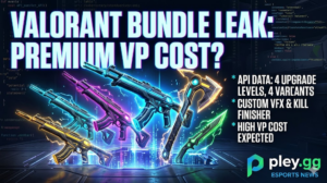 Leaked 4-Variant Valorant Bundle Hints at High-Tier Premium VP Cost