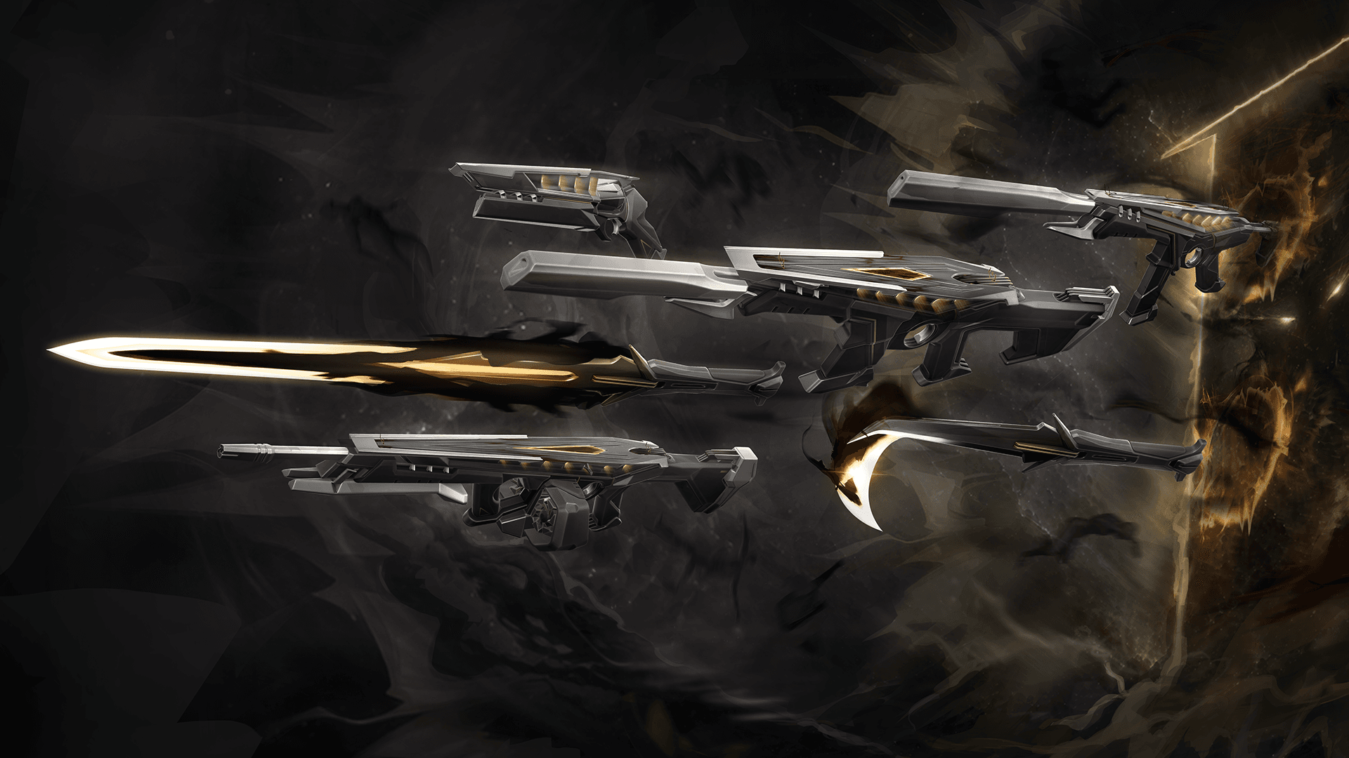 Riot Games Reveals Upcoming Blackspyre Weapon Skin Collection
