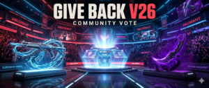 VALORANT Give Back // V26 Bundle Teased: The Ultimate Skin Vote Returns