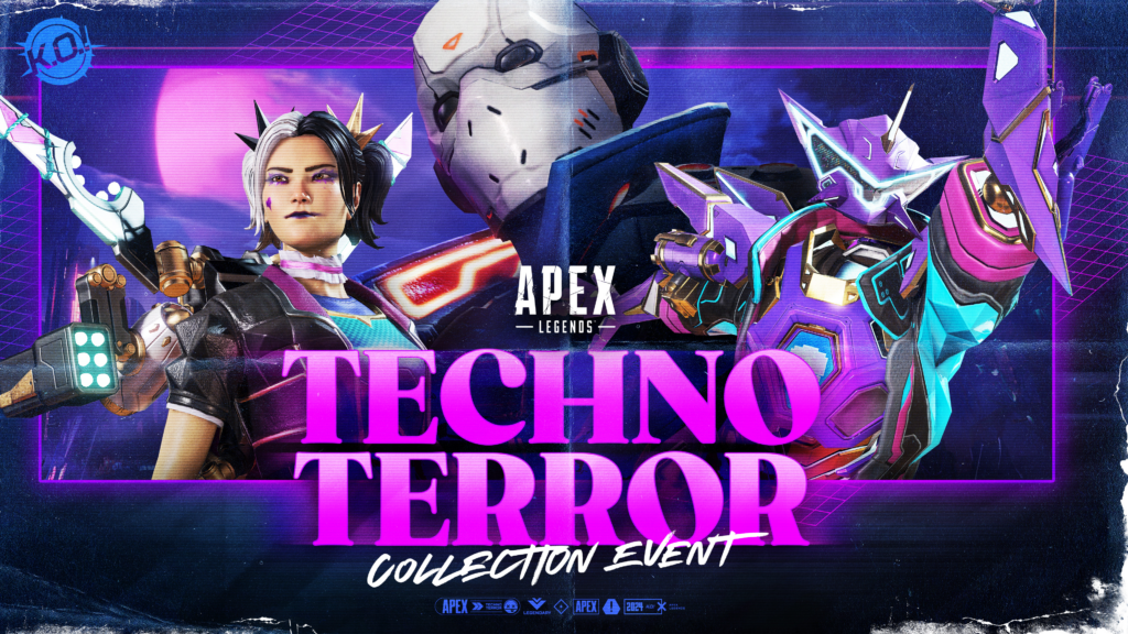 Respawn Announces Free Pack Drops on Twitch and Returning Cosmetics for Apex Legends - Pley.gg Techno Terror Skinline