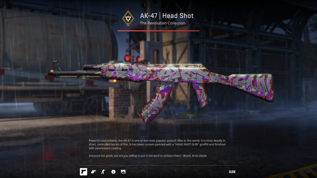 The cheapest Covert skins in CS2 that actually look great in-game - Pley.gg AK 47 Head Shot