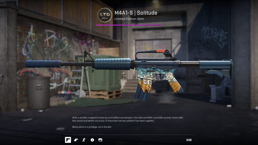 M4A1-S Solitude