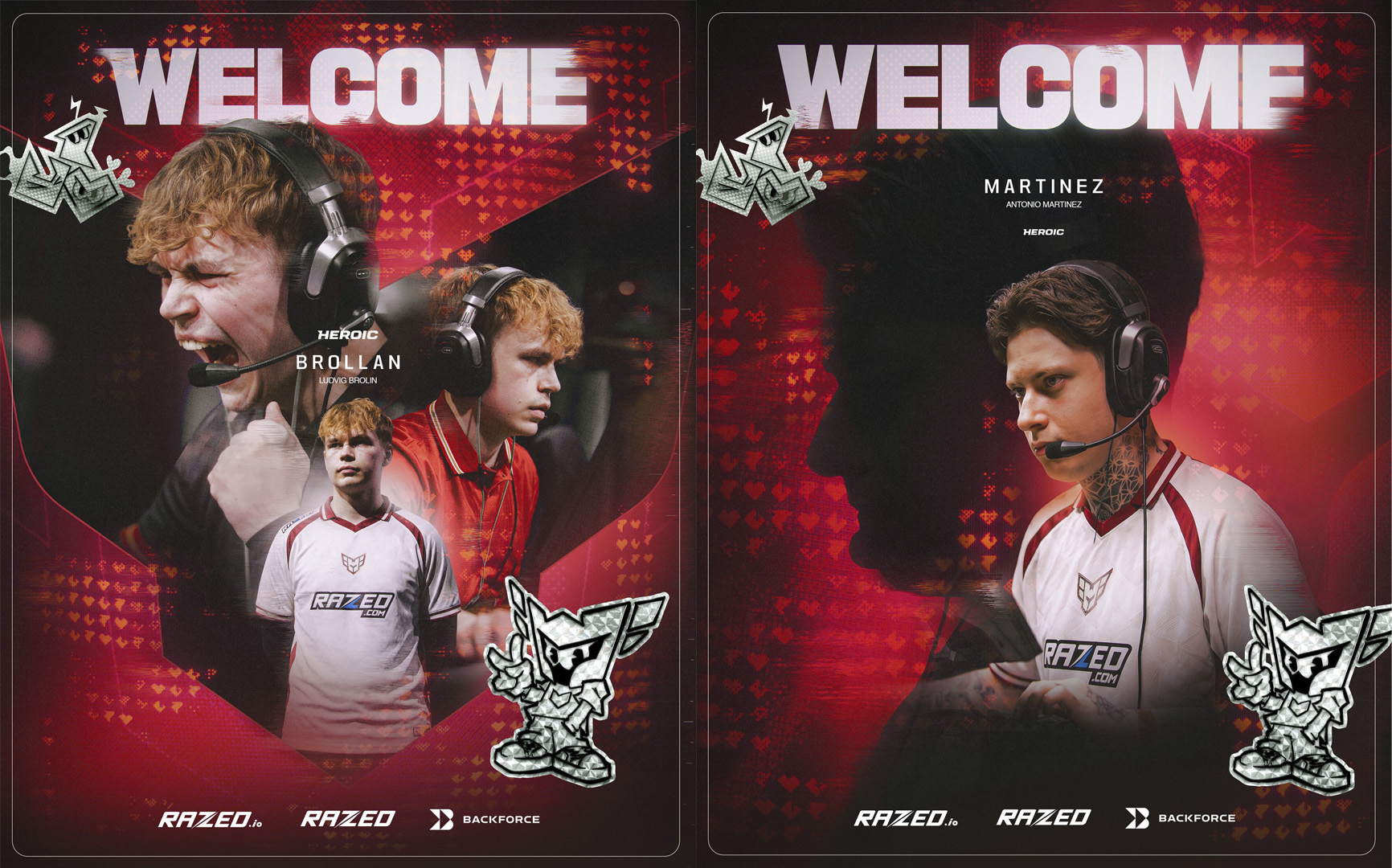 Heroic finalize international roster rebuild with MartinezSa and Brollan