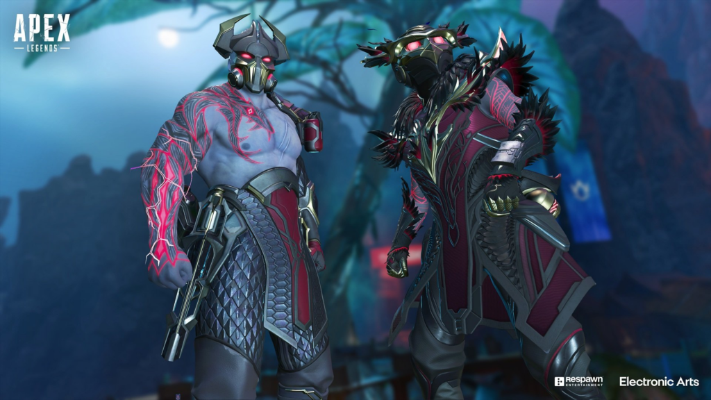 Apex Legends Season 30 Overview: Weapon Changes, Map Updates, and Bloodhound Rework - Pley.gg Bloodhound and Caustic new skin apex legends season 30 marked 2