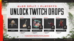 Apex Legends Global Series Split 1 Playoffs Twitch Drops Revealed