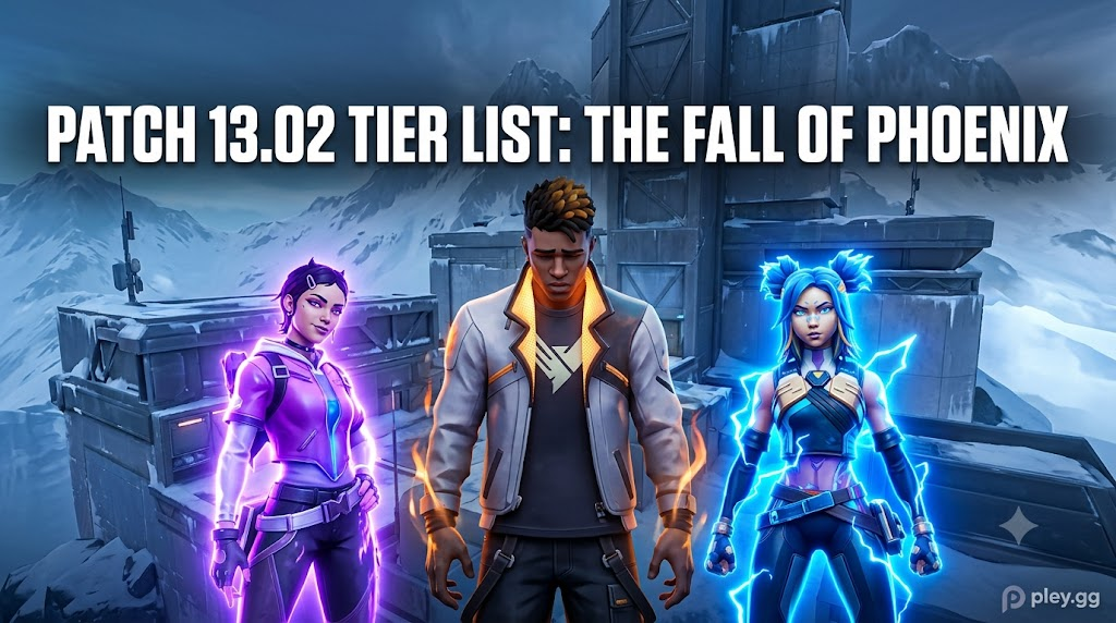 VALORANT Patch 13.02 Tier List: The Massive Phoenix Nerf & Map Meta Shifts