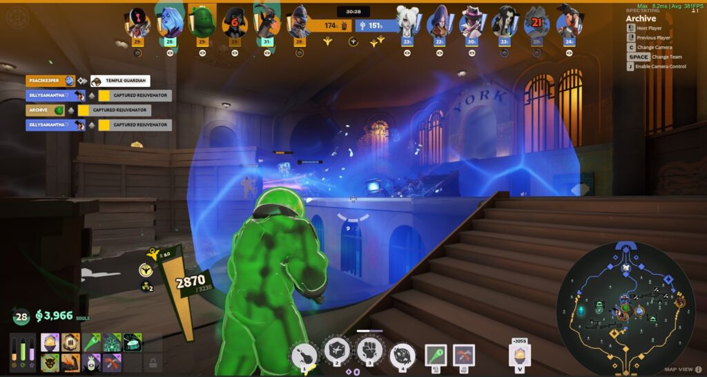 The competitive future of the Deadlock game - Pley.gg a Mid boss fight in the Deadlock game