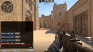 CS2 chat history