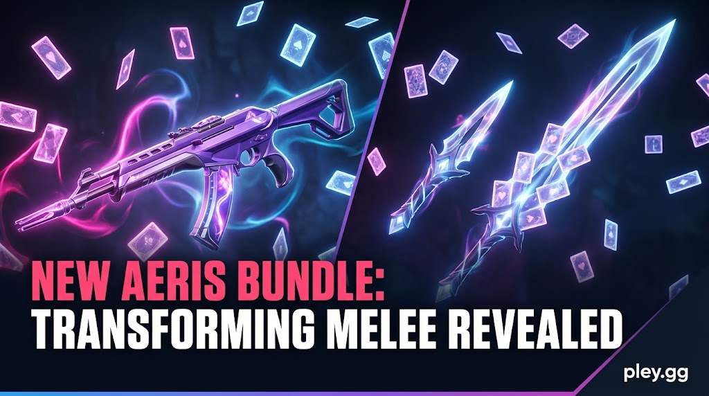New "Aeris" Skin Bundle Revealed for VALORANT: Transforming Melee, Cards, and Flex Cosmetic
