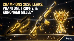 VALORANT Champions 2026 Bundle Leaks: Phantom, Trophy Flex, and Kuronami Melee Theories