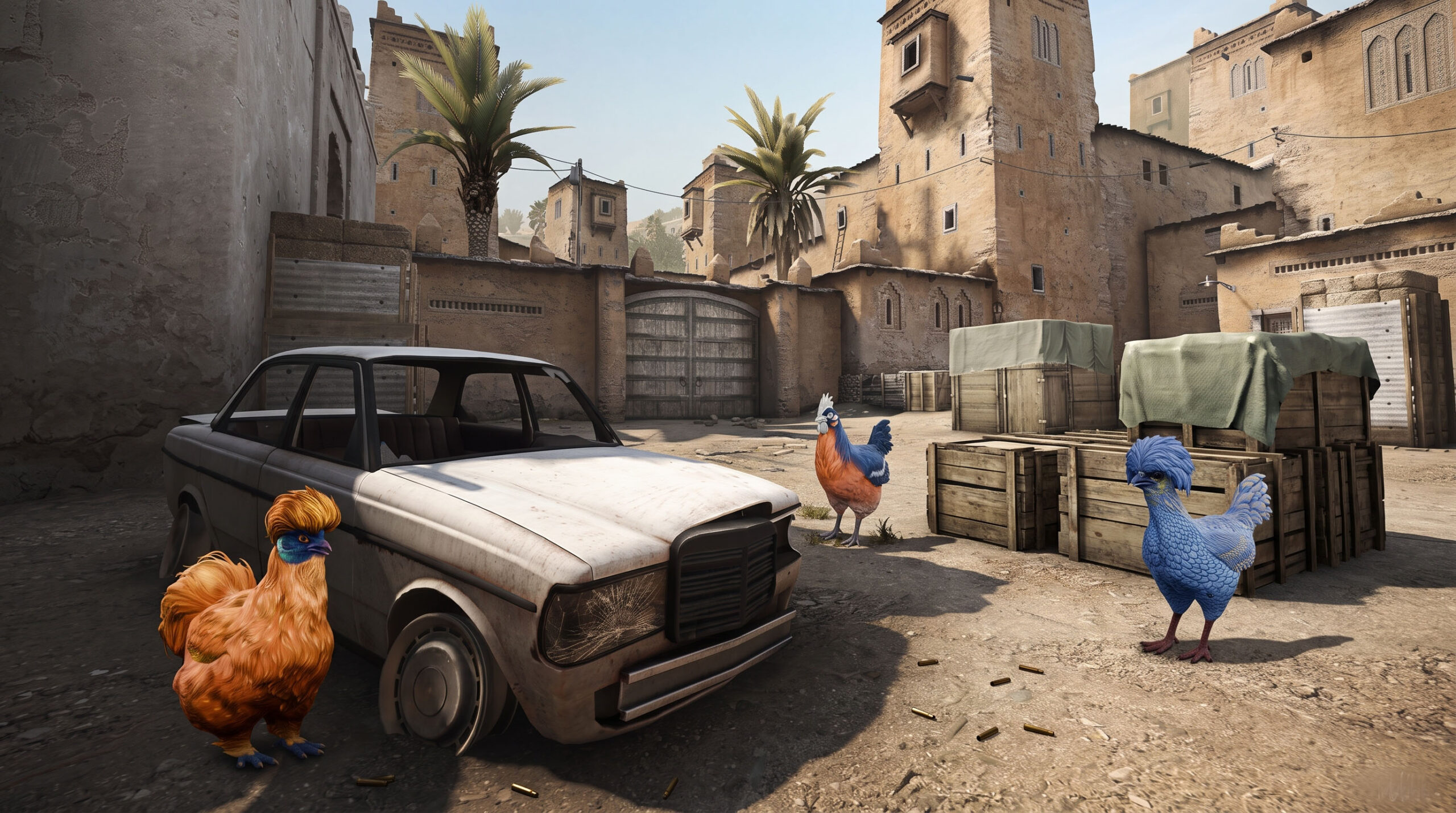 How the unannounced pet chicken system works in Counter-Strike 2