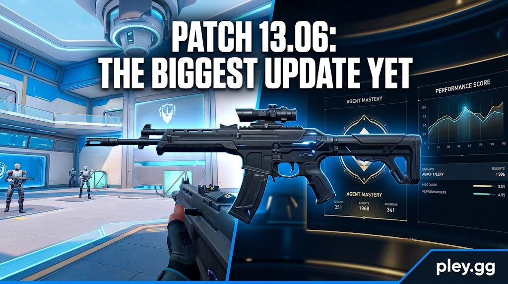 VALORANT Patch 13.06 Notes: The Warden Rifle, Agent Mastery, and Range in Queue