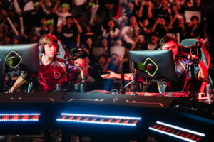 Kr1stal and xavi8k of Global Esports at VALORANT Champions Shanghai 2026