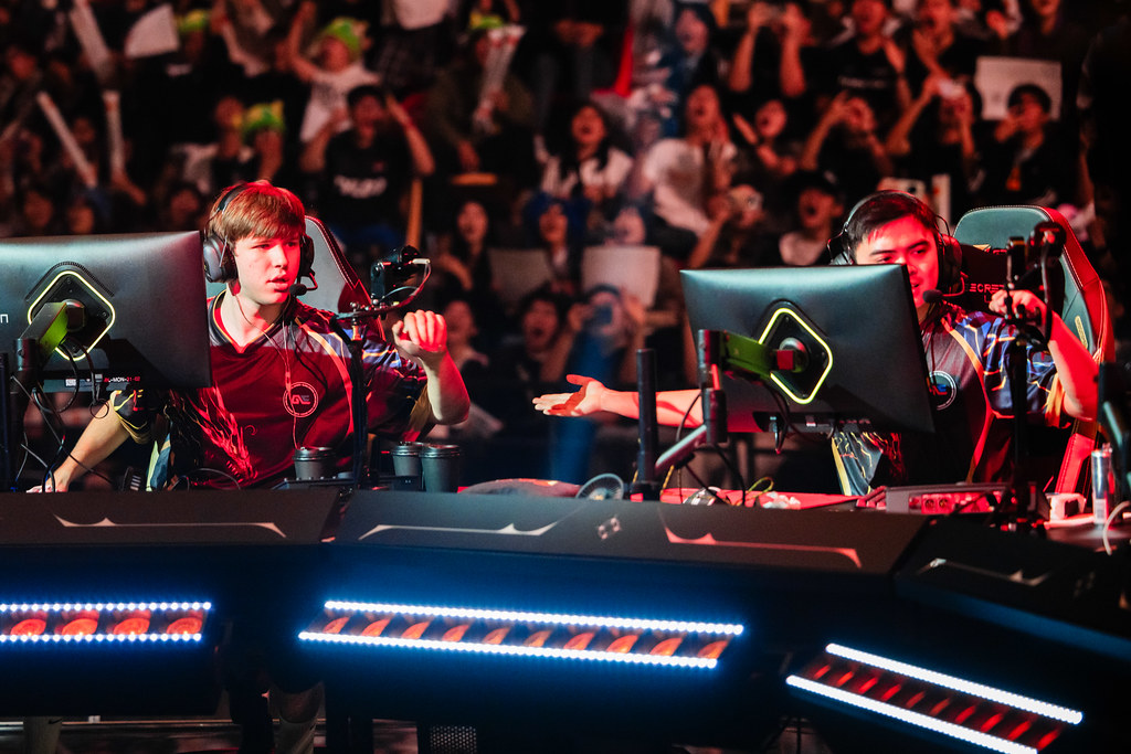Kr1stal and xavi8k of Global Esports at VALORANT Champions Shanghai 2026