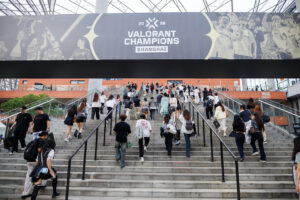 Entrance to VALORANT Champions 2026 in Shanghai