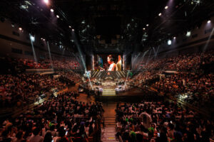The arena at VALORANT Champions 2026 in Shanghai