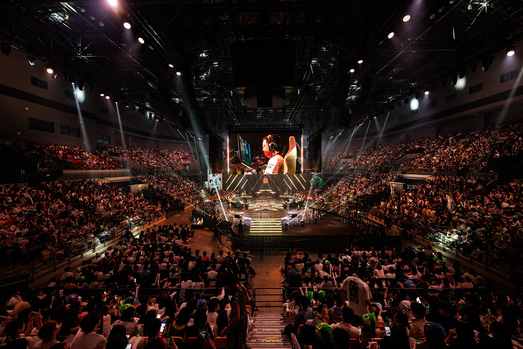 The arena at VALORANT Champions 2026 in Shanghai