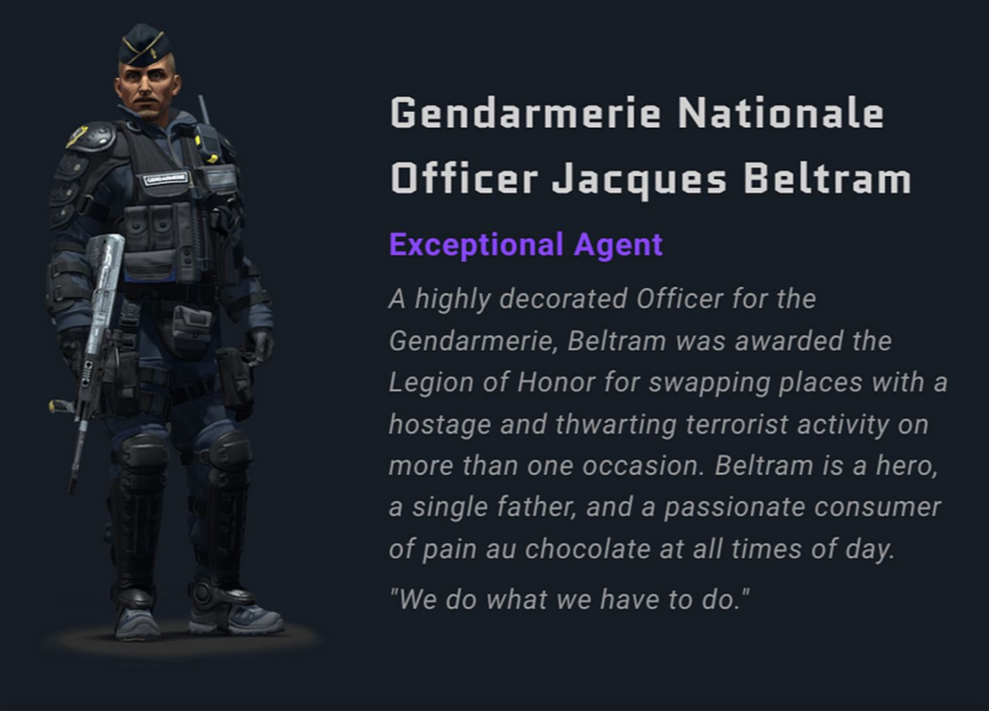 Valve dedicates an agent to a real life hero - Pley.gg Valve dedicates an agent to a real life hero - Pley.gg