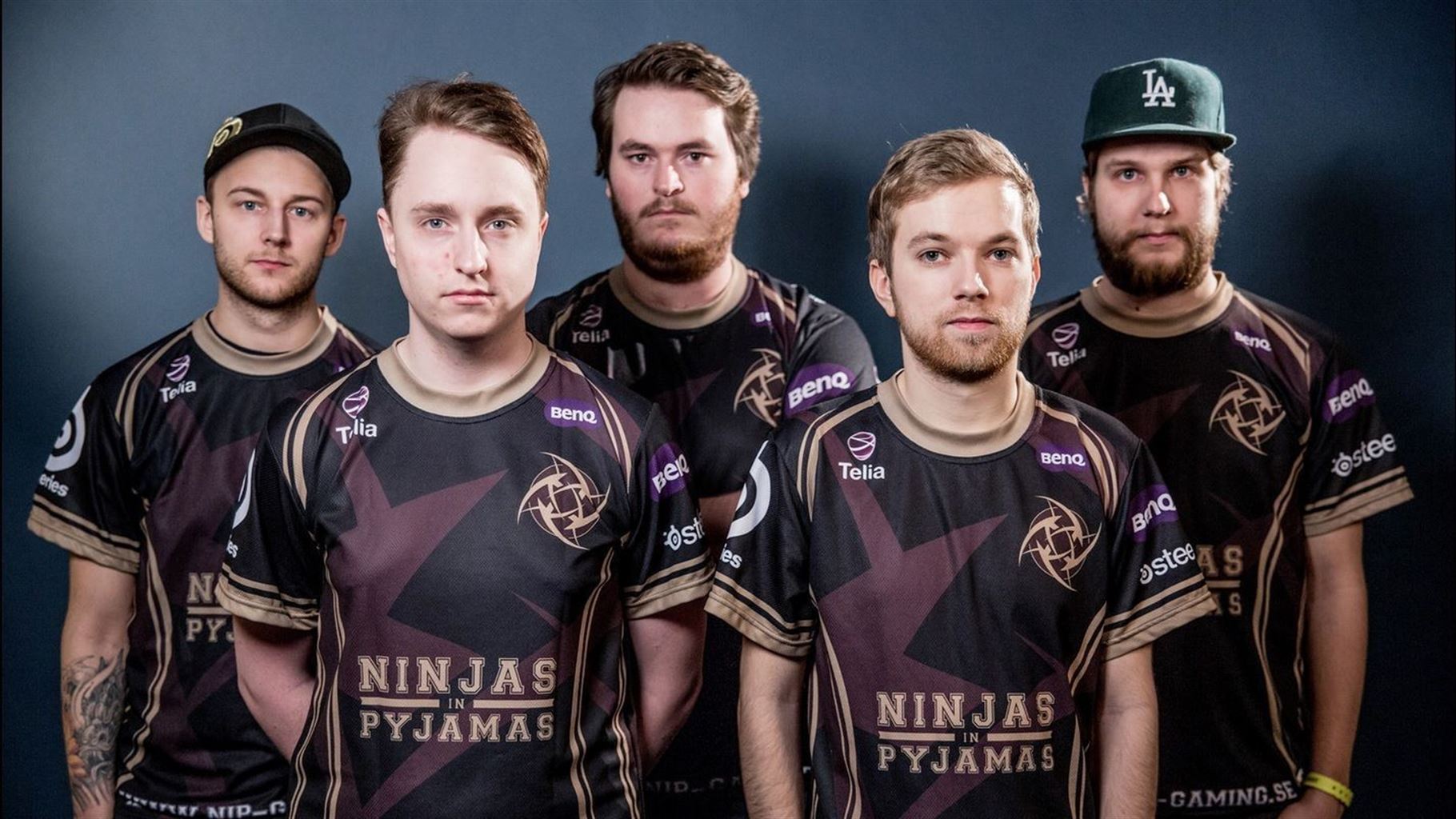 A menace on the server, a chaos on the backstage: Hachim assumed a messy Ninjas in Pyjamas back in 2016 (credits: NiP)