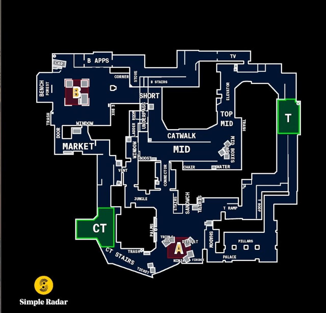 Mirage: The only map to be featured in all 15 CS:GO Major Championships - Pley.gg