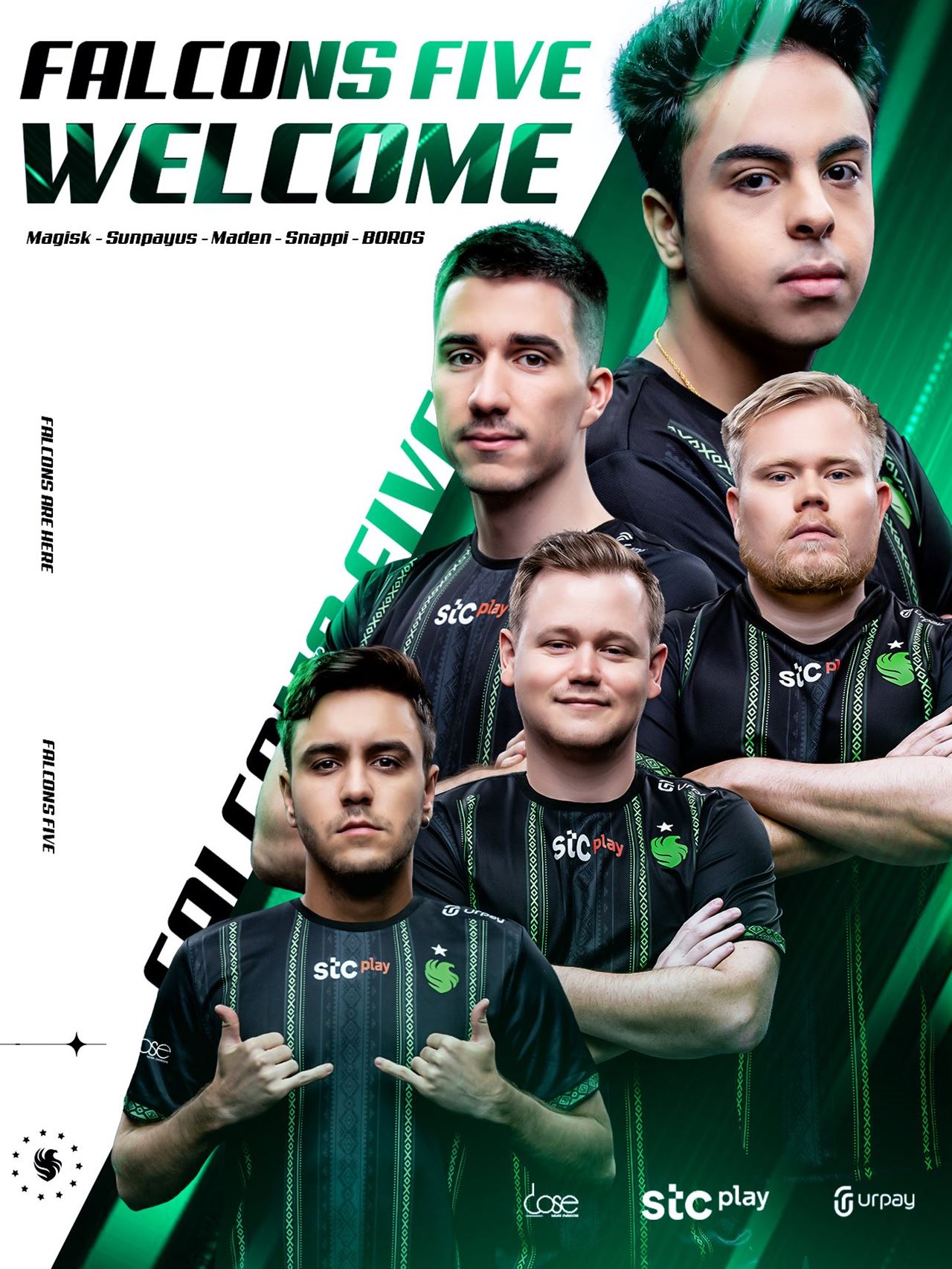 Falcons announce Magisk and ENCE duo - Pley.gg
