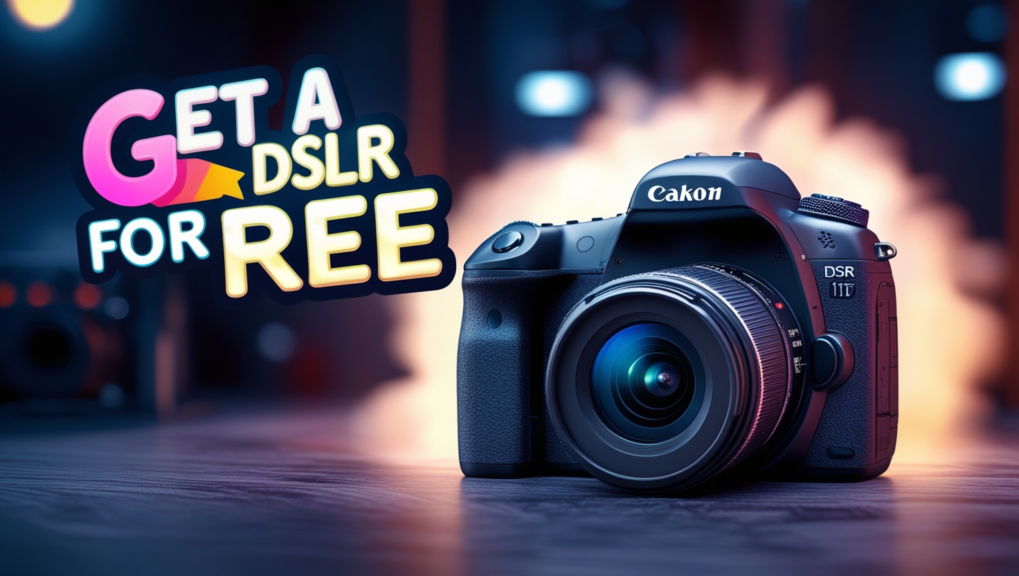 Free Camera Giveaways: 6 Trusted Ways to Get a DSLR for Free - Pley.gg Free Camera Giveaways: 6 Trusted Ways to Get a DSLR for Free - Pley.gg