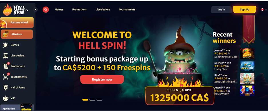 Latest Hell Spin Bonus Code "CSGOBETTINGS" 2025 - Pley.gg