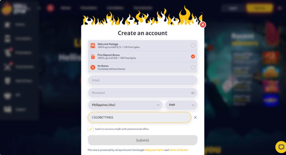 Latest Hell Spin Bonus Code "CSGOBETTINGS" 2025 - Pley.gg