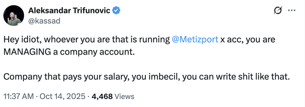 kassad calls Metizport social media manager "imbecil" and "racist" - Pley.gg kassad calls Metizport social media manager "imbecil" and "racist" - Pley.gg