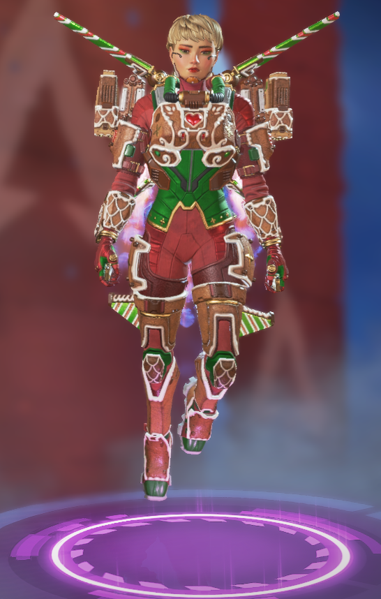 Apex Legends Holo-Day Bash 2025 cosmetics - Pley.gg Gingerbread – Valkyrie