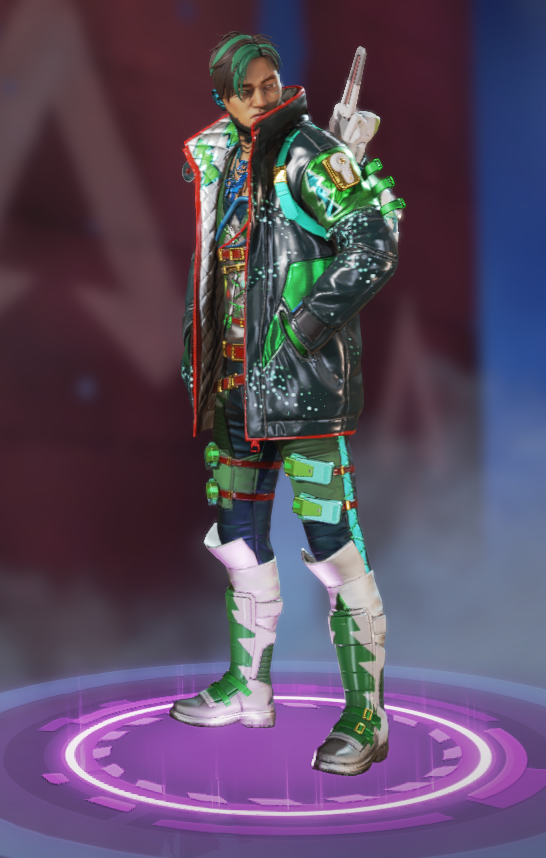 Apex Legends Holo-Day Bash 2025 cosmetics - Pley.gg Neon Winter – Crypto