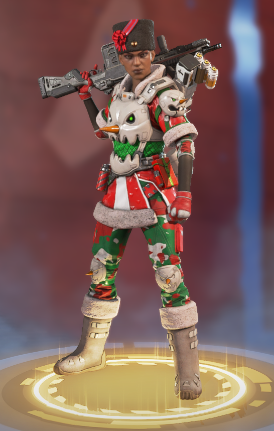 Apex Legends Holo-Day Bash 2025 cosmetics - Pley.gg Stay Frosty – Bangalore