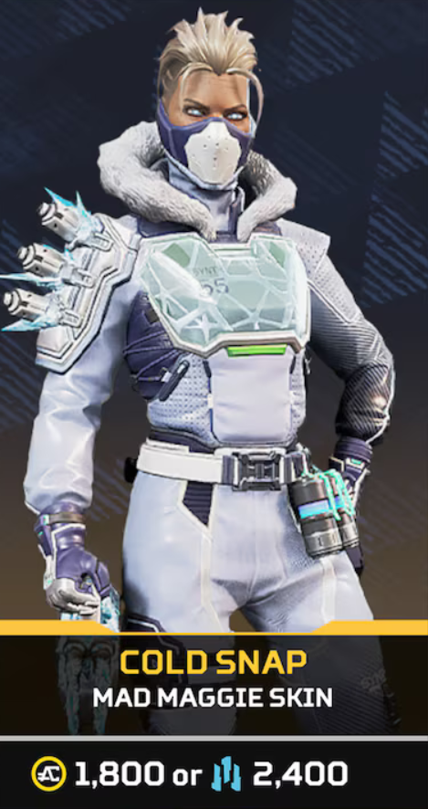 Apex Legends Winter Wipeout event: Rewards and store guide - Pley.gg Mad Maggie Winter wipe out skin