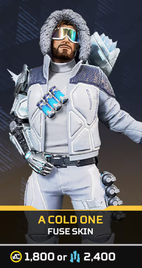 Apex Legends Winter Wipeout event: Rewards and store guide - Pley.gg Fuse Winter wipe out skin