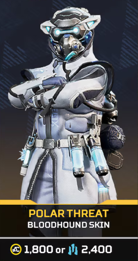 Apex Legends Winter Wipeout event: Rewards and store guide - Pley.gg Bloodhound Winter wipe out skin