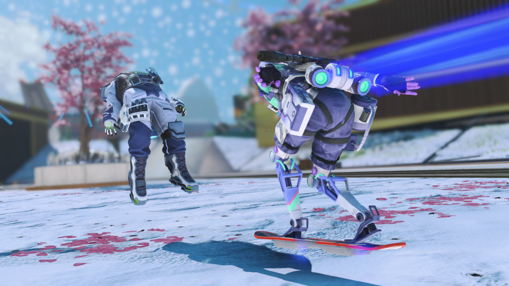 Apex Legends Winter Wipeout Patch Notes: Season 27 Split 2 - Pley.gg Tip: Heavy damage will kick enemies off their boards, so aim carefully if you see a team shredding toward you.
