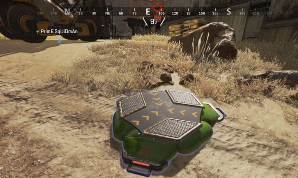Octane's jump pad in Apex Legends