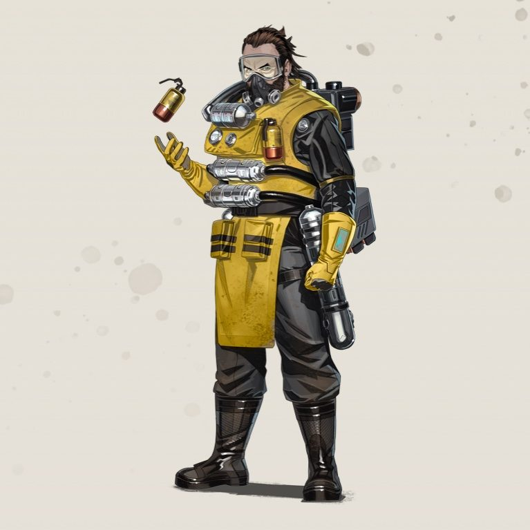 Caustic's official art work/Credits