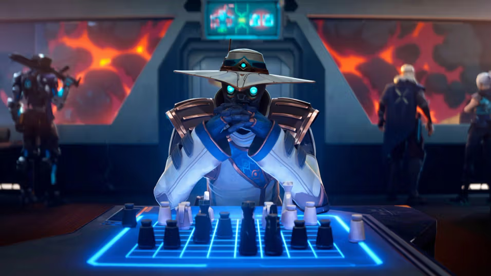 A picture of Cypher from an official cinematic